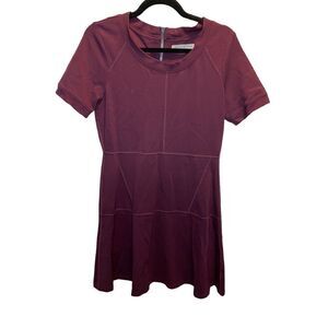Athleta En Route Ponte Fit & Flare Dress